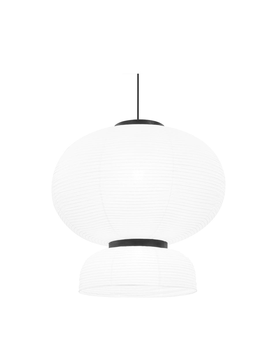 Akio Sphere Paper Pendant Light, White – Interior Icons