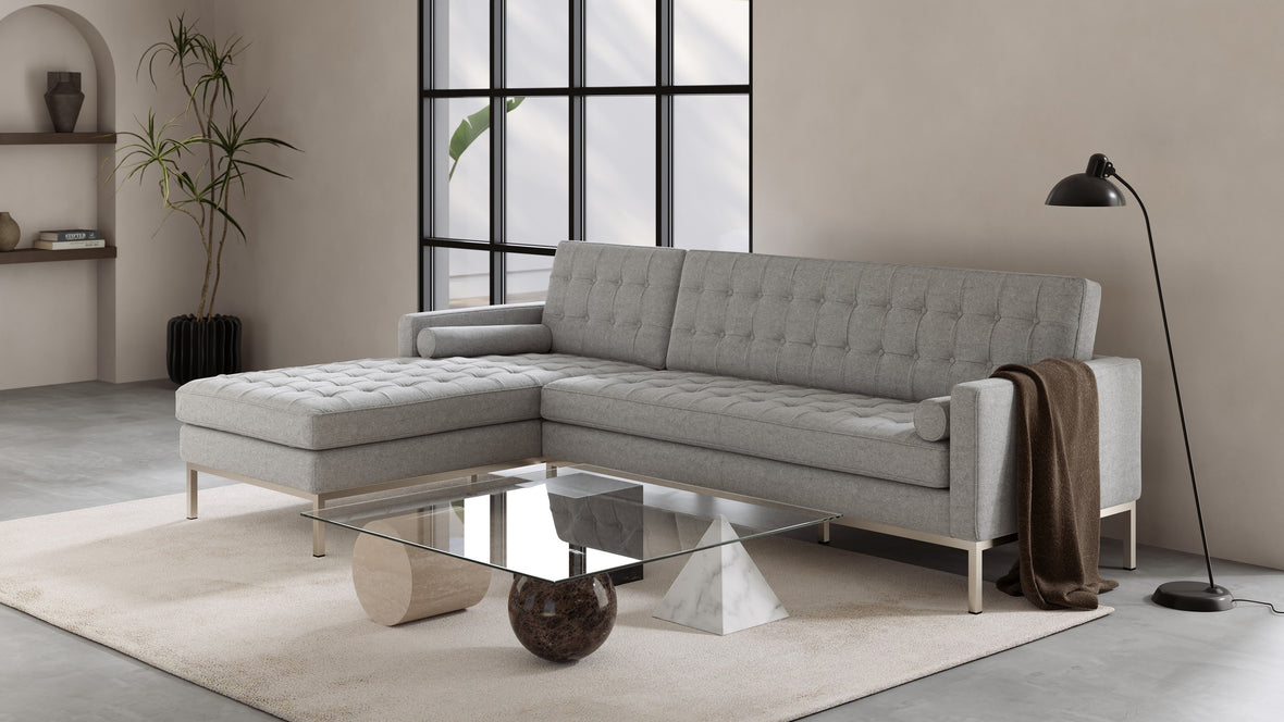 Three seater discount lounge with chaise