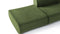 Leo - Leo Open End Sofa, Left, Lichen Plush Velvet