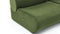 Leo - Leo Two Seater Sofa, Lichen Plush Velvet