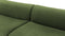 Leo - Leo Two Seater Sofa, Lichen Plush Velvet