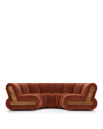 River Sectional, Crescent