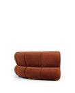 Sectionals River Sectional, Left Corner, Russet Plush Velvet