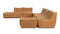Tyge - Tyge Sectional, Large Left Corner, Bourbon Vegan Leather