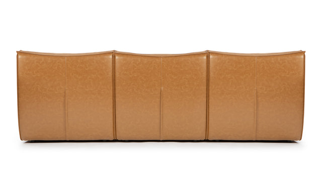 N701 - N701 Sectional, Left Chaise, Bourbon Vegan Leather