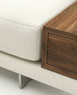 Alessio Module, Armless Two Seater, Right | FINAL SALE