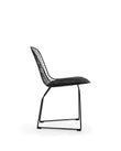 Dining Chairs Bertie Side Chair, Black Frame