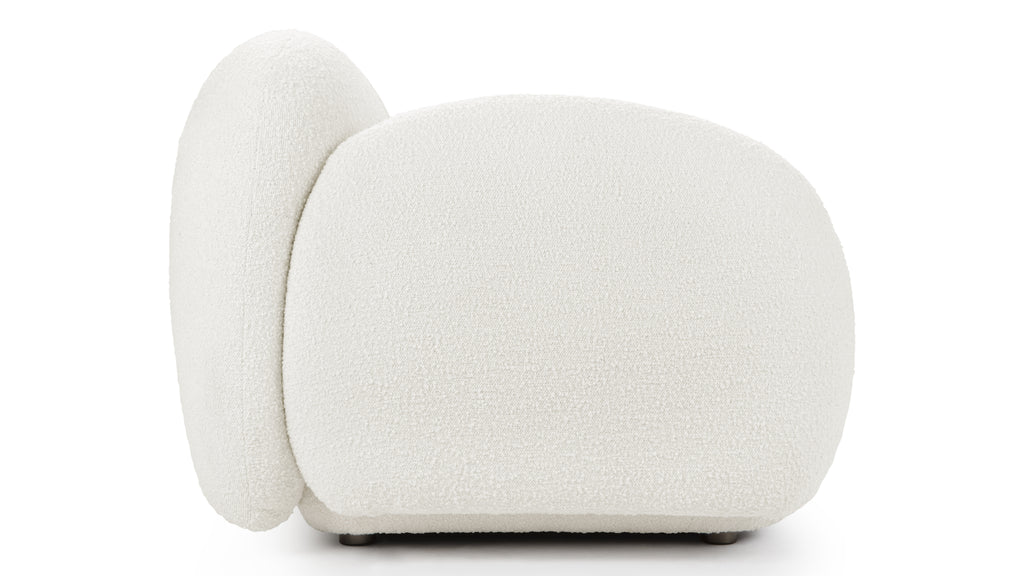 Gigi Two Seater Sofa, White Boucle | Interior Icons