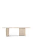 Dining Tables Enzo Dining Table, Travertine, 98in