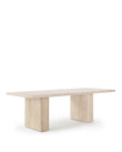 Dining Tables Enzo Dining Table, Travertine, 98in