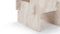 Massimo - Massimo Side Table, White Travertine