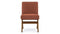 Jeanneret - Jeanneret Upholstered Side Chair, Burnt Red Weave