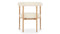 Andie - Andie Armchair, White Teddy and Natural Ash