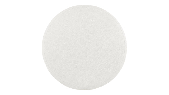 Noa - Noa Ottoman, Large, Porcelain Boucle