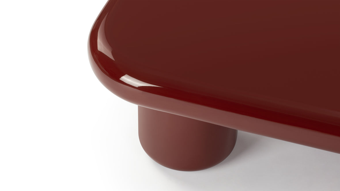 Sorrento - Sorrento Coffee Table, Burgundy Gloss