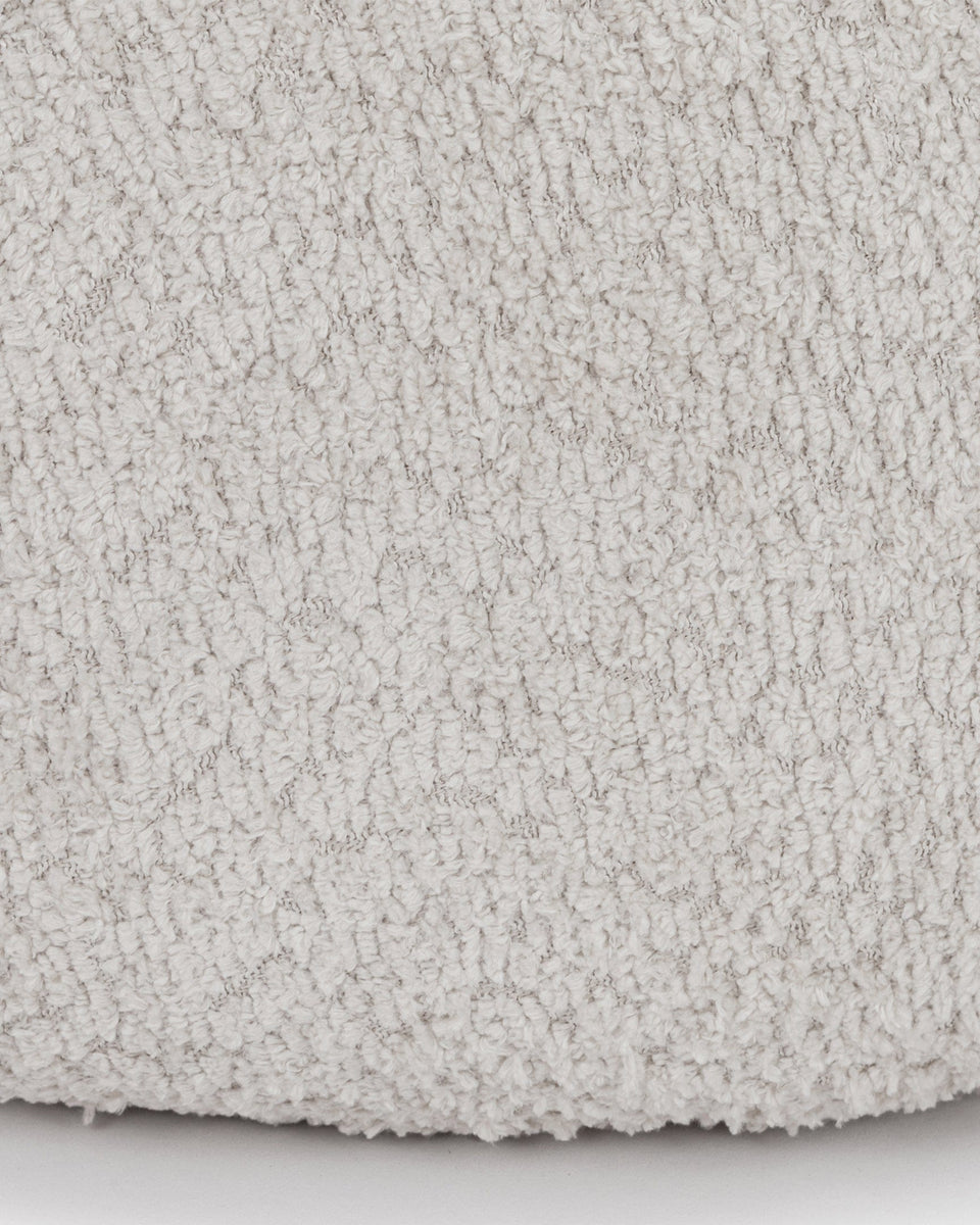 On The Rocks Module, Backrest, Luxe Light Gray Weave – Interior Icons