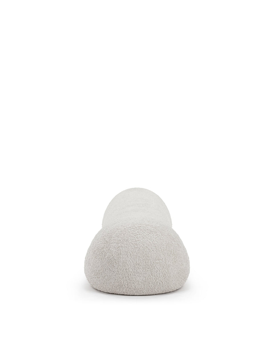 On The Rocks Module, Backrest, Luxe Light Gray Weave – Interior Icons