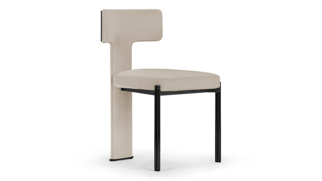 Zefir - Zefir Dining Chair, French Gray Velvet