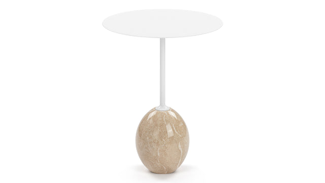 Malmo - Malmo Side Table, Marble