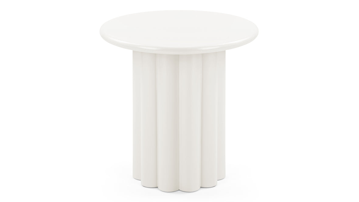 Vesta - Vesta Side Table, Ivory