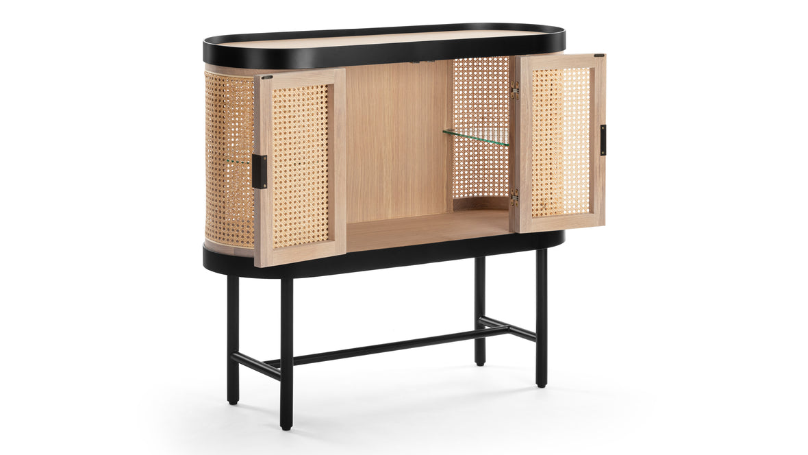 Mika - Mika Cabinet, Natural Rattan