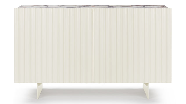 Cece - Cece Small Sideboard, Ivory and Ceramic