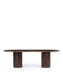 Saturn Oval Dining Table, 98in