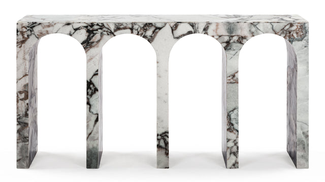 Venice - Venice Console Table, Modellato Marble