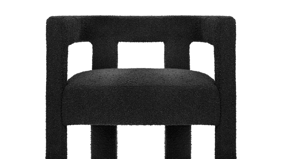 Tala - Tala Armchair, Ink Black Boucle