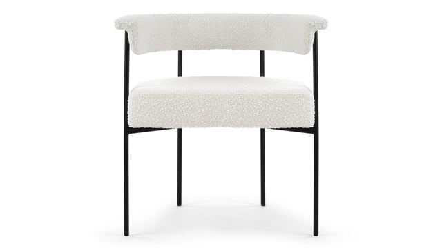 Mei - Mei Armchair, Warm White Boucle