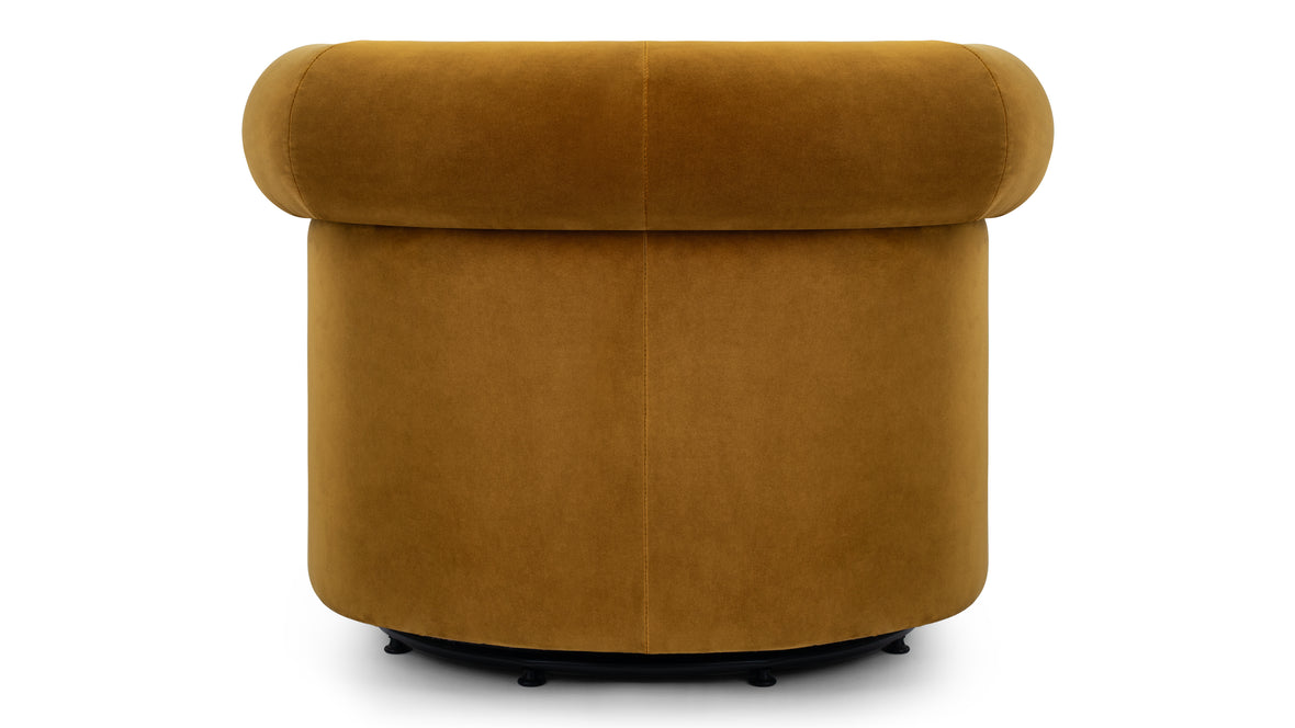 Huggy - Huggy Chair, Caramelized Velvet