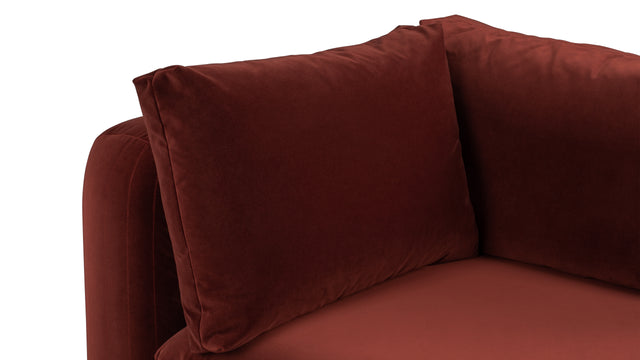 Morrell - Morrell Module, Corner, Garnet Velvet