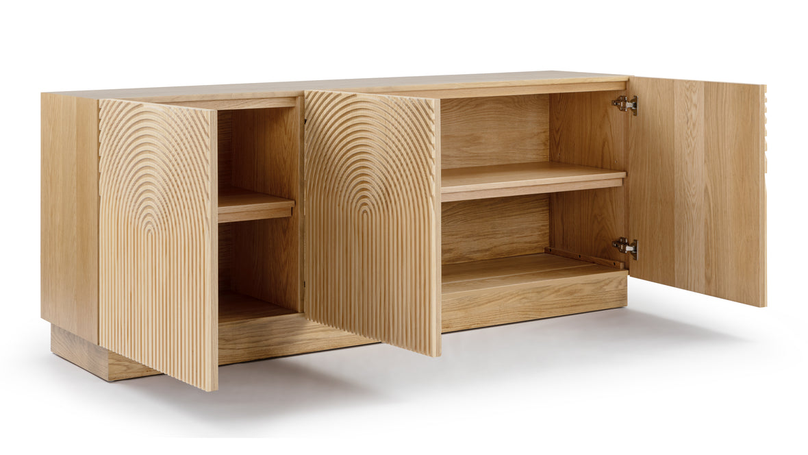 Henrie - Henrie Sideboard, Light Oak, 72in