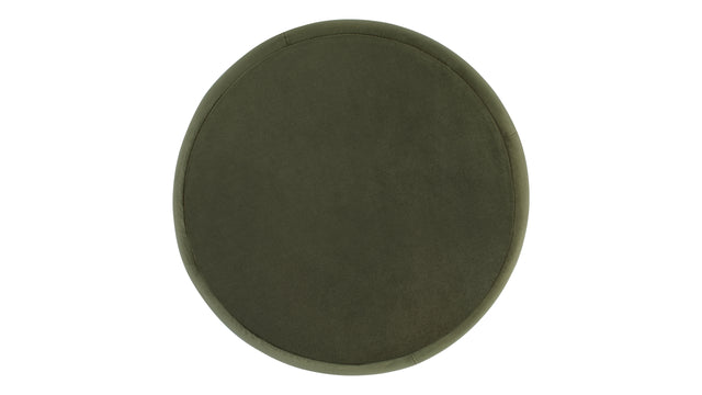 Niner - Niner Ottoman, Fir Green Velvet