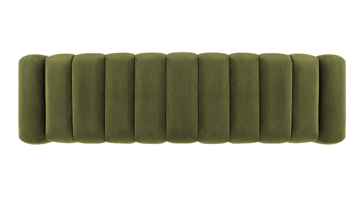 Andora - Andora Bench, Moss Green Velvet