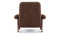 Brasilia - Brasilia Lounge Chair, Cafe Noir Vegan Fur