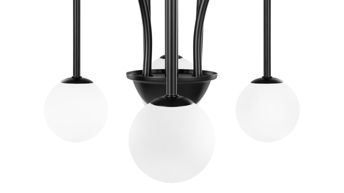 Mars - Mars Chandelier, Black