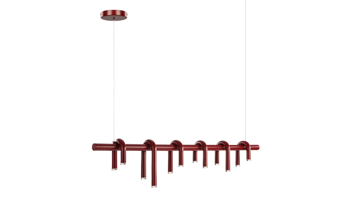 Envie - Envie Ceiling Lamp, Red