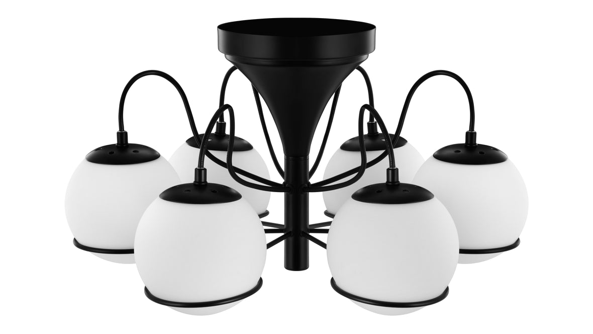 Ette - Ette Ceiling Light, Black