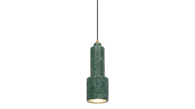 Berlin - Berlin Pendant Light, Green Marble