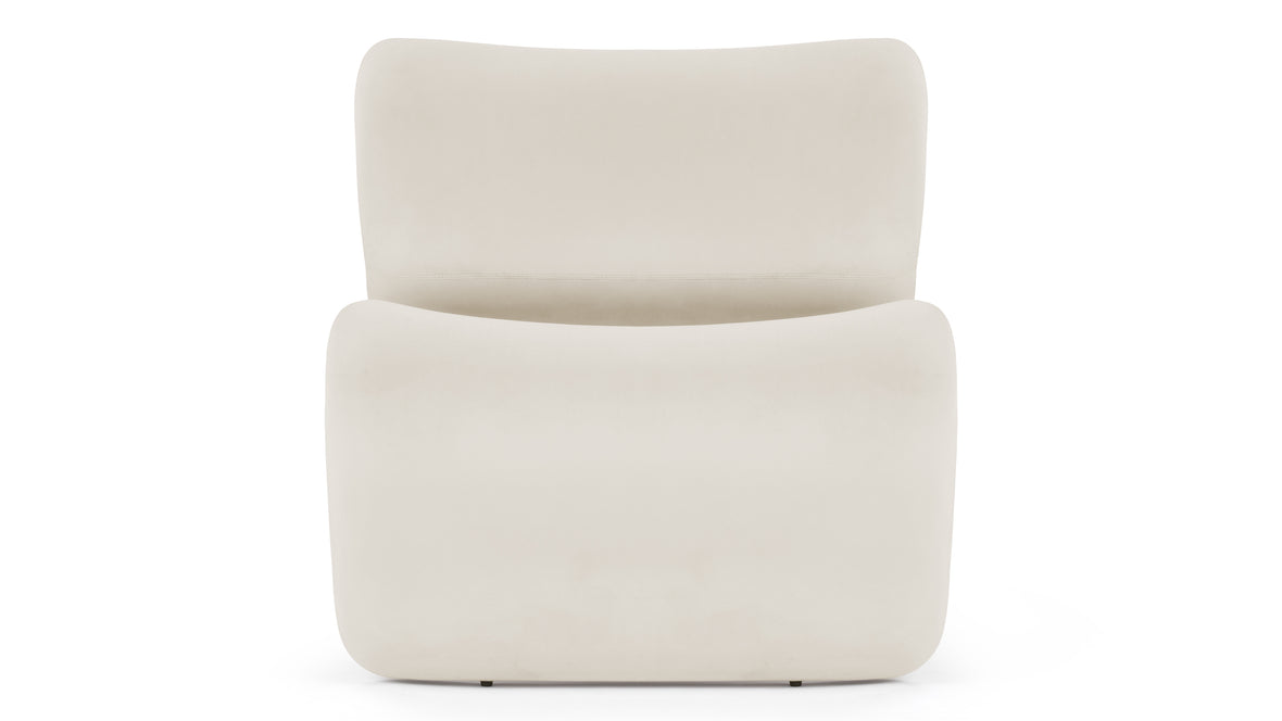 Etcetera - Etcetera Chair, Champagne Velvet