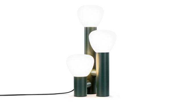 Trois - Trois Table Lamp, Evergreen