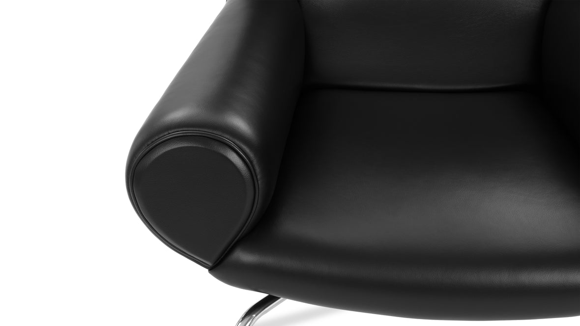 Toro - Toro Chair, Midnight Black Premium Leather