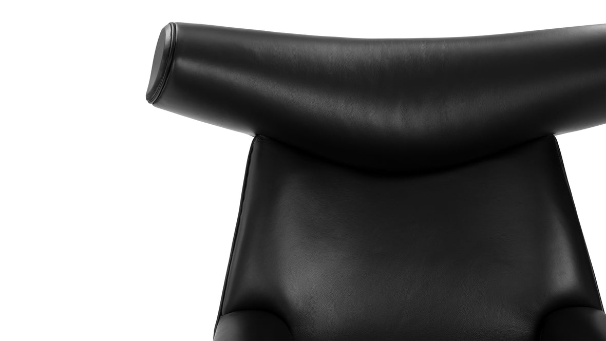 Toro - Toro Chair, Midnight Black Premium Leather