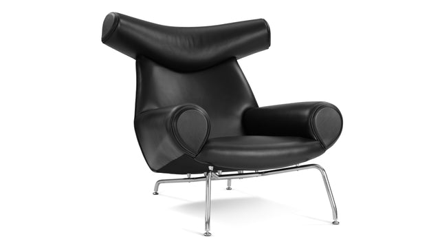 Toro - Toro Chair, Midnight Black Premium Leather