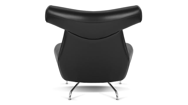 Toro - Toro Chair, Midnight Black Premium Leather