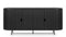 Emery - Emery Fluted Sideboard, Black, 71in