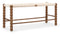 Emerson - Emerson Bobbin Bench, Natural Cord and Walnut