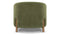 Holmes - Holmes Lounge Chair, Moss Green Velvet