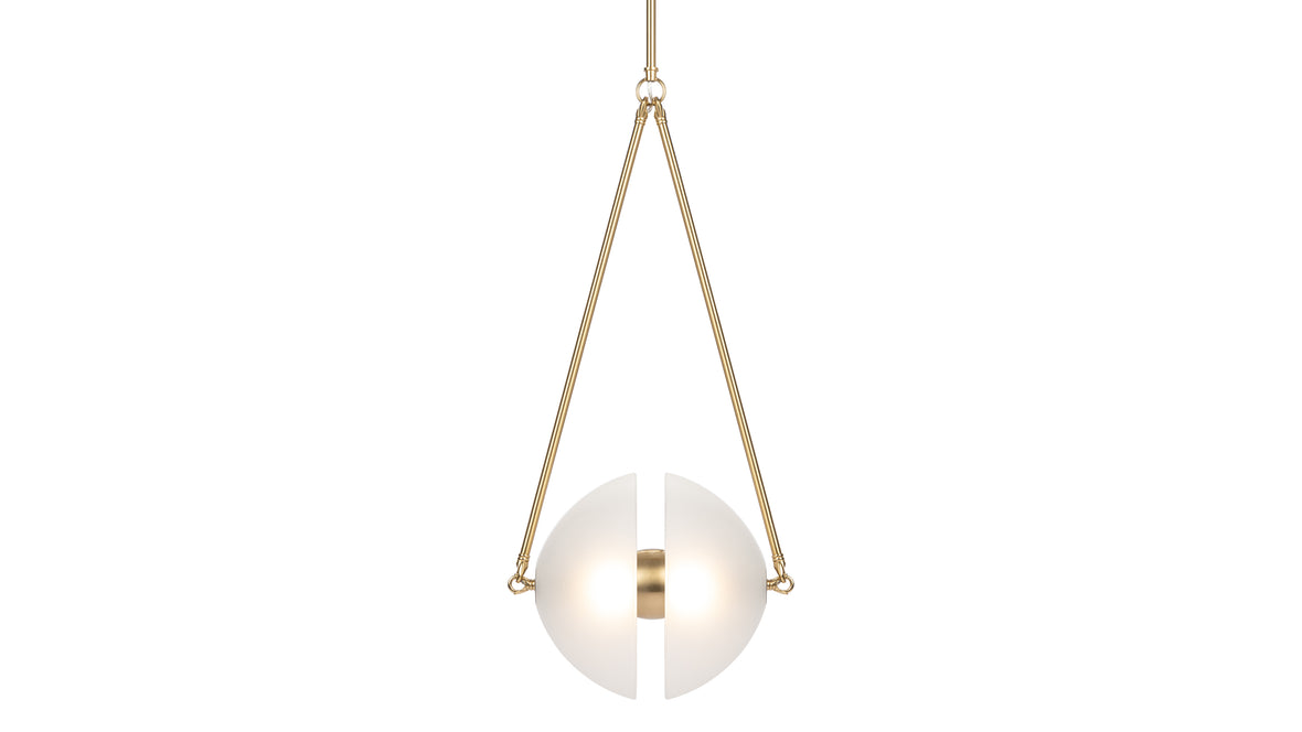 Palla - Palla Pendant Light, Brass